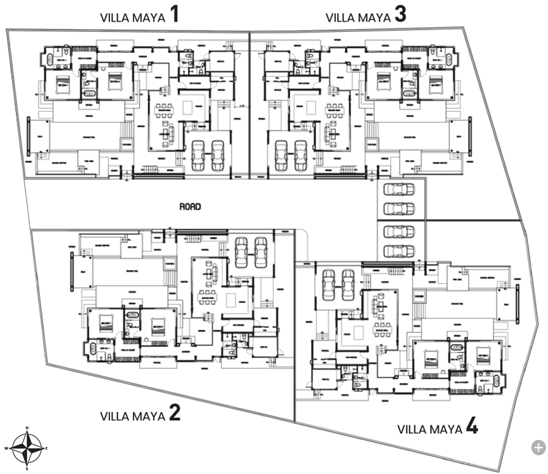 Villa Maya by Villa Bla Bla - Project Floor Plan